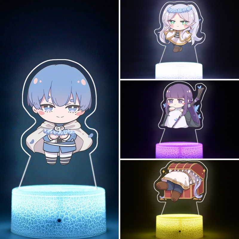 Lighting Decor And Beyond - フリーレン用ナイトライト: Beyond Journey's End フェルン・フリーレン カラフルライト