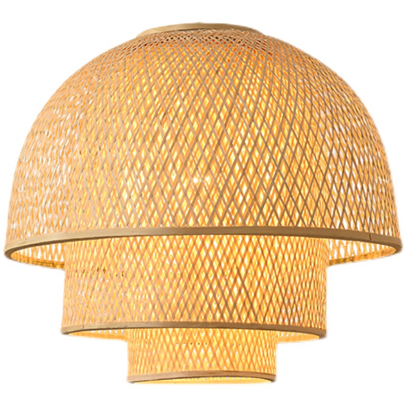 Home Decor Lighting Wholesale - 新入荷 工場卸売 ロタン竹ランプ デザイナーアート ホームライフスタイル装飾 ペンダントライト