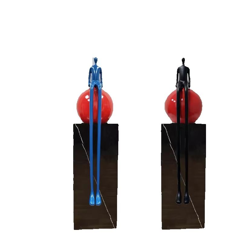 Lightings Decoration - 高級抽象ロングレッグキャラクタークリエイティブライトラグジュアリー販売オフィスソフトフロア装飾オーナメント