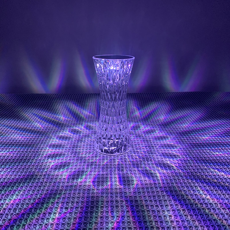 クリスタルベッドサイドテーブルランプクリスマスアクリル装飾ナ - Lightings Decoration のレビューと価格