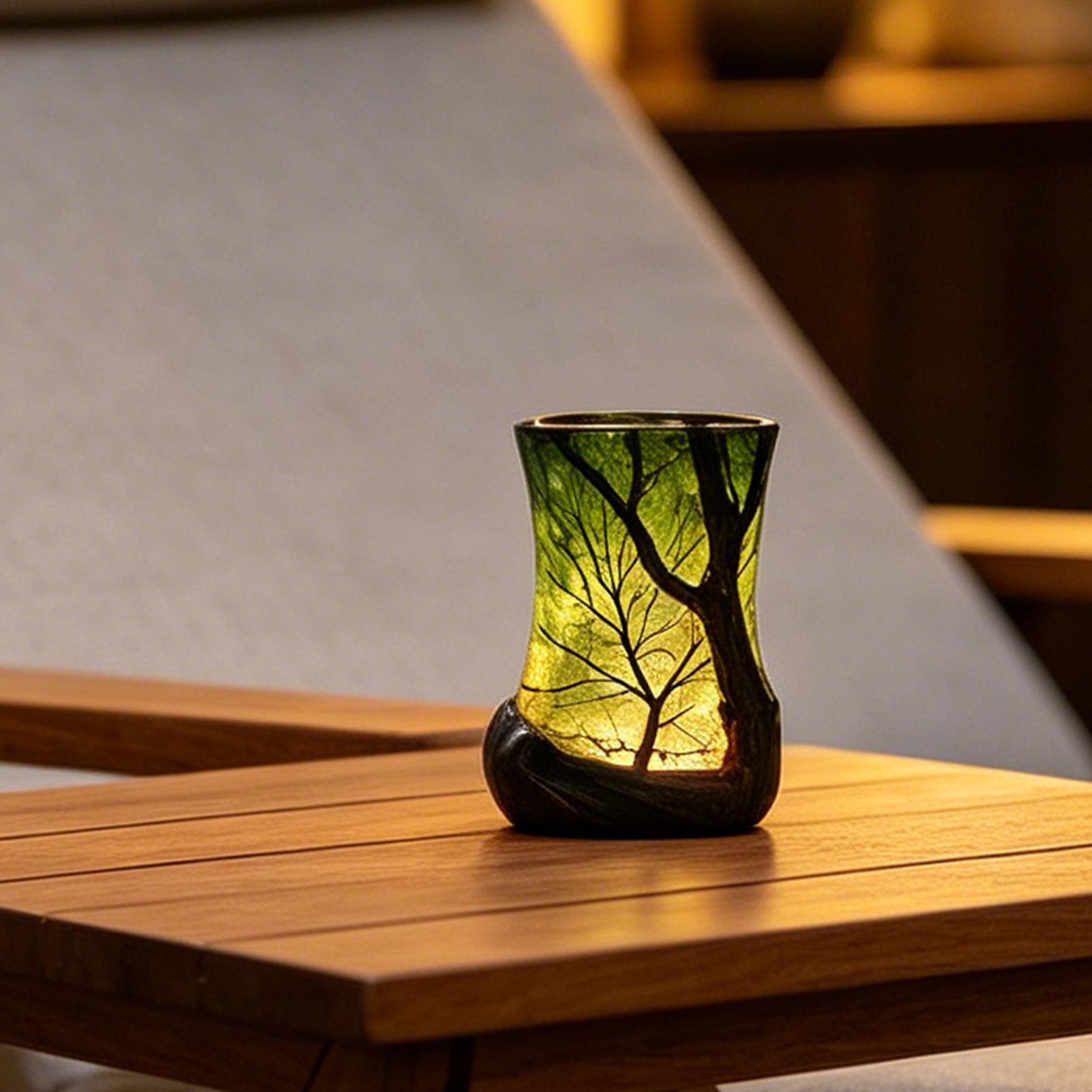 ベッドサイドテーブルランプ フォレストナイトライト 装飾的な - Lighting Decor For Home のレビューと価格
