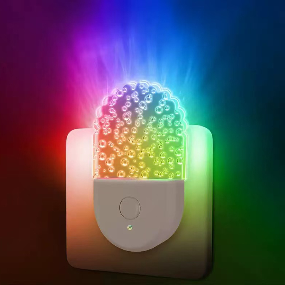 RGB カラーアンビエンス装飾 LED 常夜灯 EU US  - Decor Lighting Uk のレビューと価格