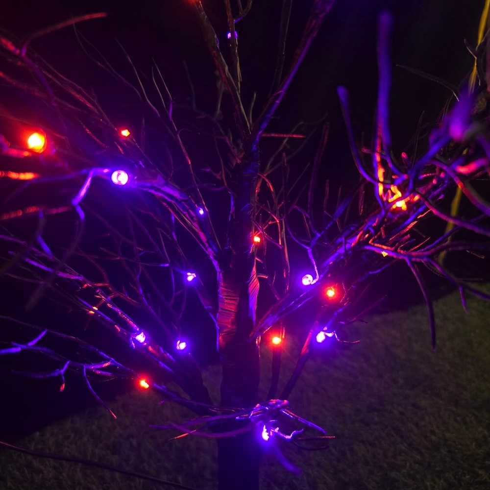 1PC 20LED オレンジパープルコーラルブランチツリーラ - Home Decor Lighting Tree のレビューと価格