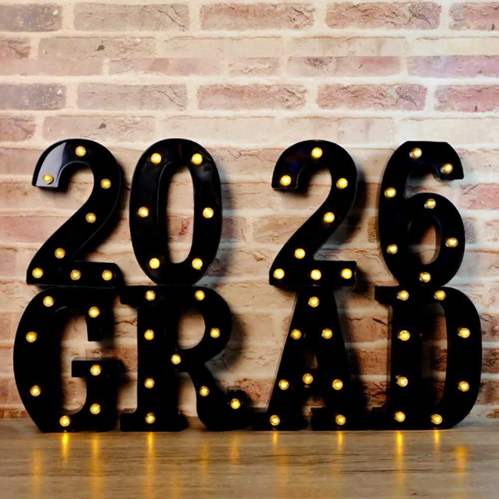 8/9個 2026年卒業 ライトアップレターサイン LED  - Light Up Letters Marquee のレビューと価格