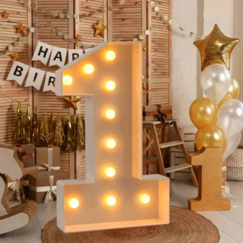 自立型LEDライト 高さ120cm マーキープロップ 誕生日 - Lighting Decor Photos のレビューと価格