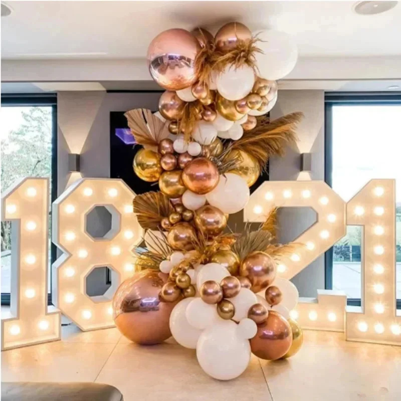 自立型LEDライト 高さ120cm マーキープロップ 誕生日 - Lighting Decor Photos のレビューと価格