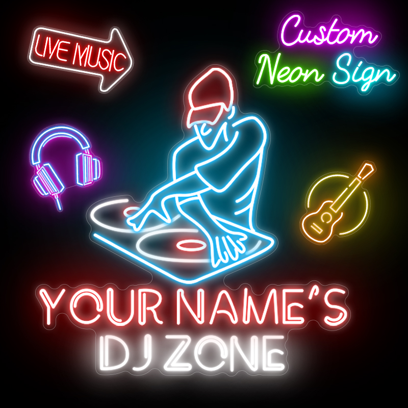 カスタムネオンサイン　名入れLED DJネオンライト　結婚式 - Neon Sign Custom Led のレビューと価格