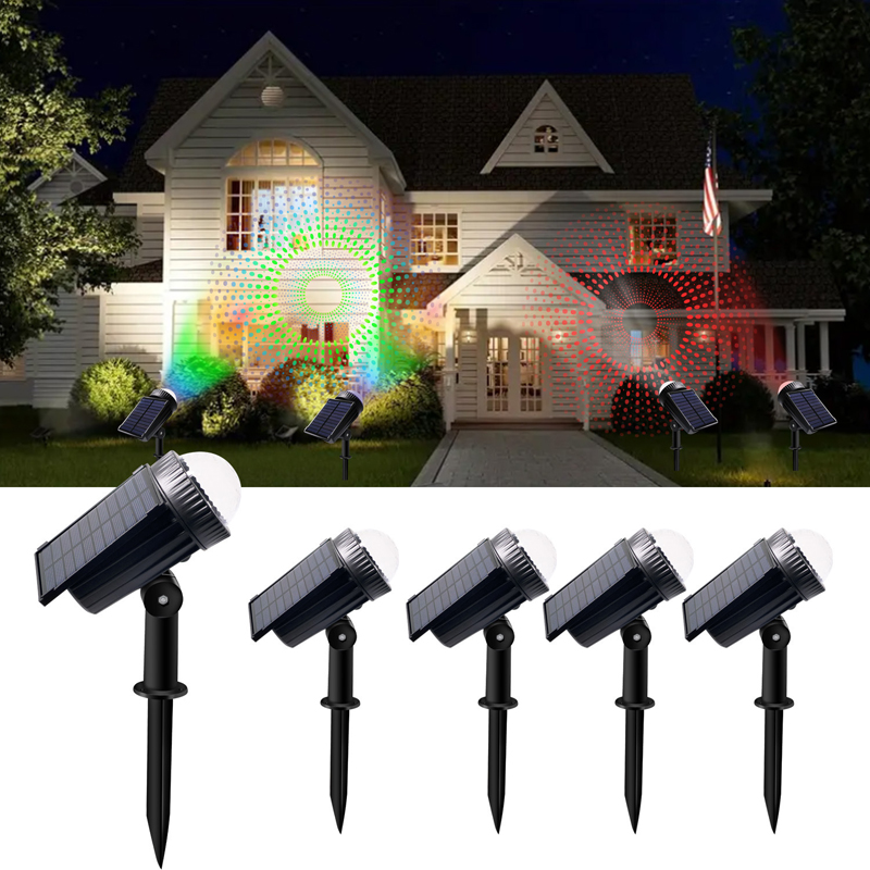 屋外ソーラーLED水滴型プロジェクションライト IP65 ガ - Wall Decor Lighting Tree のレビューと価格