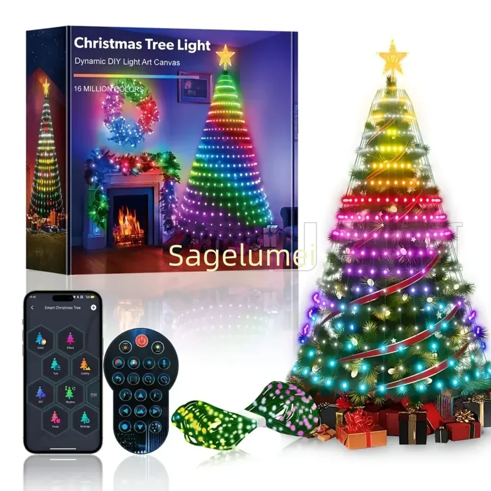 RGBIC 400LED クリスマスライト ホリデーストリン - Decor Lighting Uk のレビューと価格