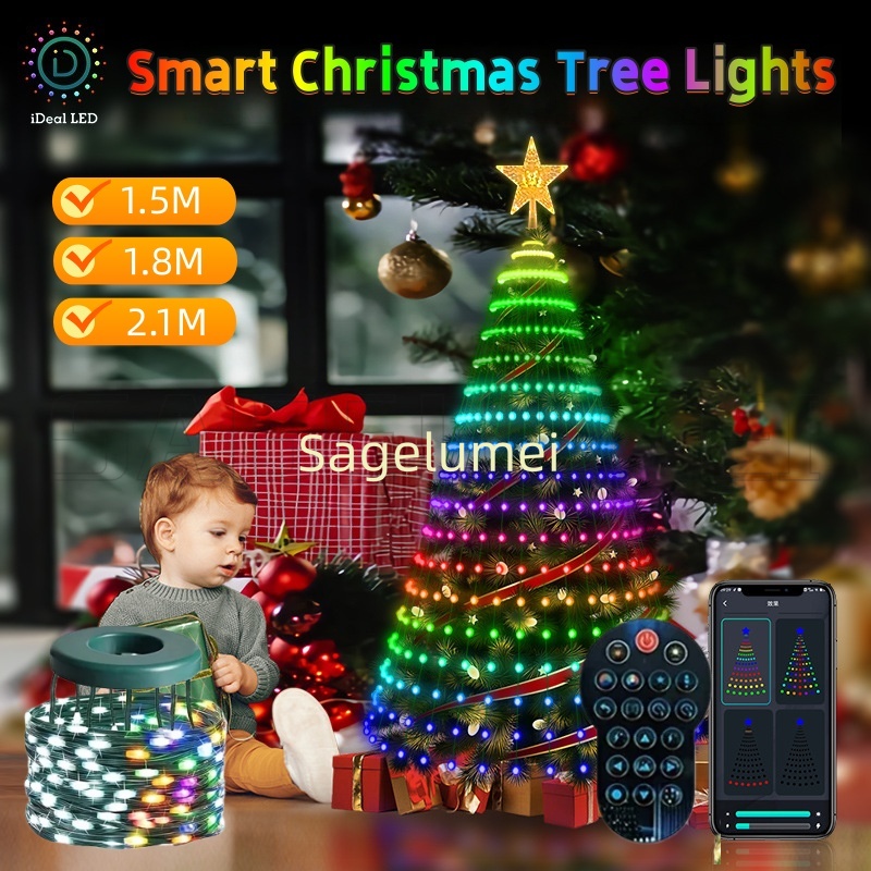RGBIC 400LED クリスマスライト ホリデーストリン - Decor Lighting Uk のレビューと価格