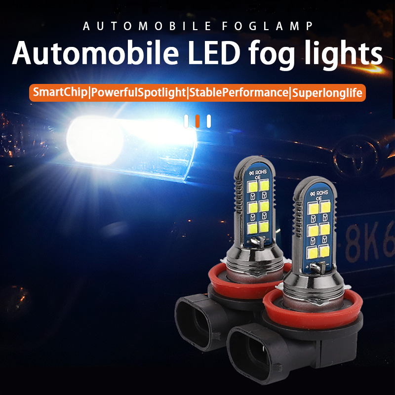 2 個 7 色グリーンオレンジ H7 H11 H8 HB4  - Orange Lighting Decor のレビューと価格