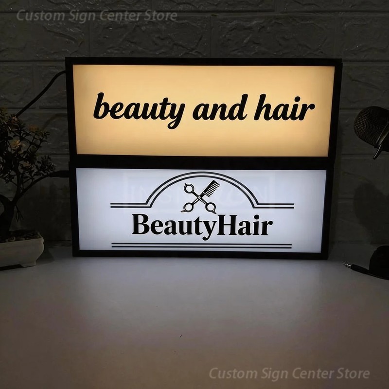 カスタムLEDネオンアクリルサイン「BeautyHair」、 - Neon Sign Custom Led のレビューと価格