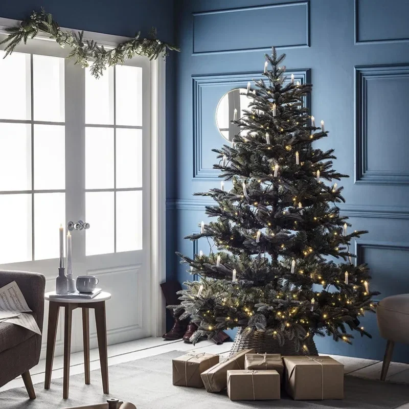 フレームレステーパークリスマスキャンドルストリングライト ク - Home Decor Lighting Tree のレビューと価格