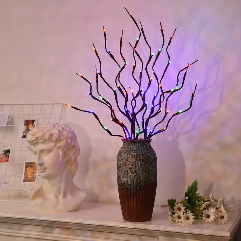 1/2PC 20LED 桜の枝ライト屋内屋外ホームデコレーシ - Lighting Decor For Home のレビューと価格