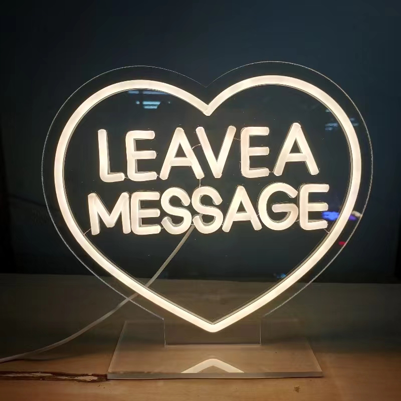 カスタムLEDネオンサイン（スタンドベース付き）、結婚式のゲ - Neon Sign Custom Led のレビューと価格