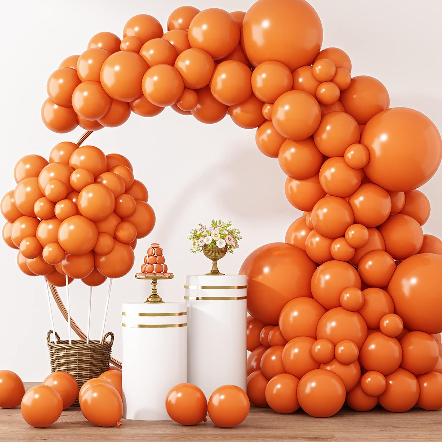 10/12インチ 10/30/50個 オレンジラテックスバル - Orange Lighting Decor のレビューと価格