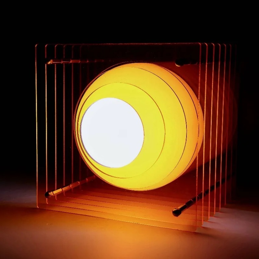 DIY ムーンランプ アクリル千層ランプ デスクトップ装飾  - Lighting Decor For Home のレビューと価格