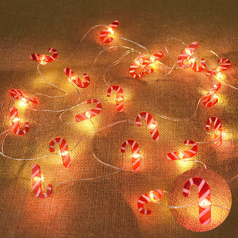 2M 20LEDサンタクロース雪の結晶LEDライトストリング - Home Decor Lighting Tree のレビューと価格