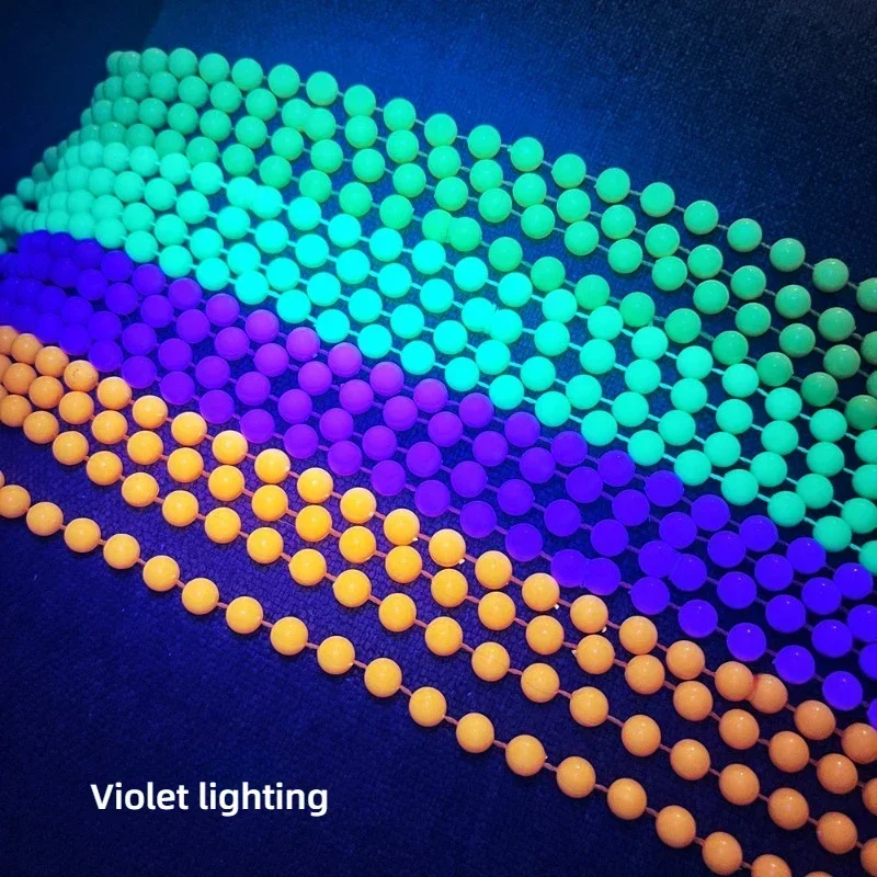 新しい蛍光ネオンネックレスブレスレットセットチャームプロムブ - Lighting Decor Photos のレビューと価格