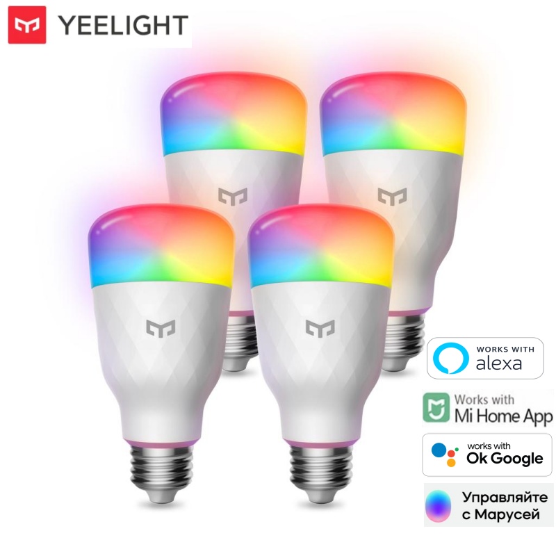 Yeelight スマート LED 電球 W3 E26 カラ - Yeelight Light Smart Bulb のレビューと価格