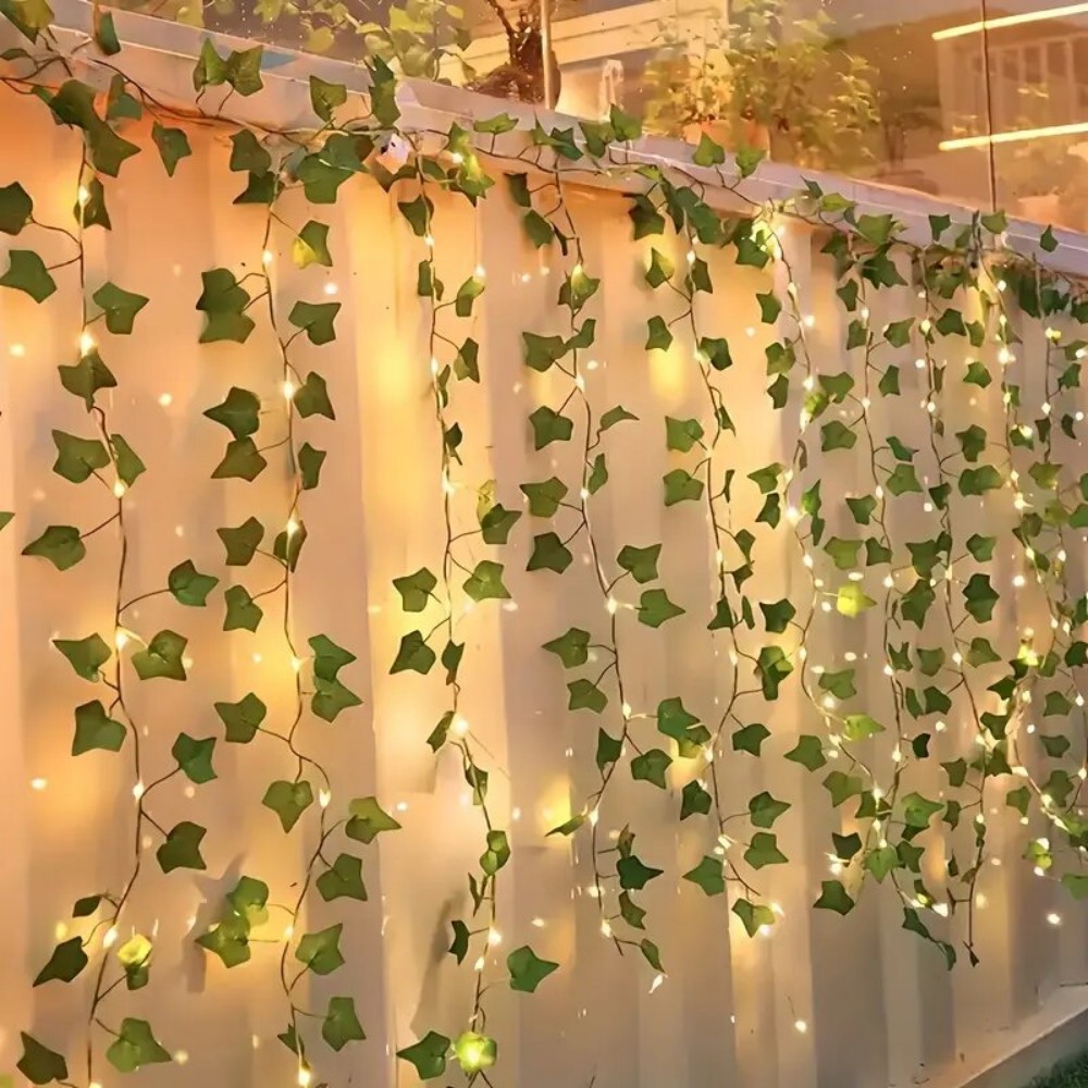 10M 5M 2M フラワーグリーンリーフソーラーストリング - Lightings Decoration のレビューと価格
