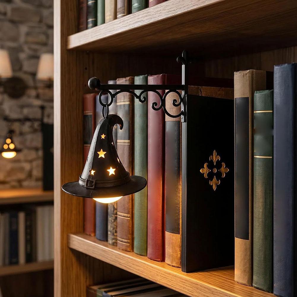 レトロゴシックブックシェルフランプライブラリーランタンLED - Lighting Decor For Home のレビューと価格