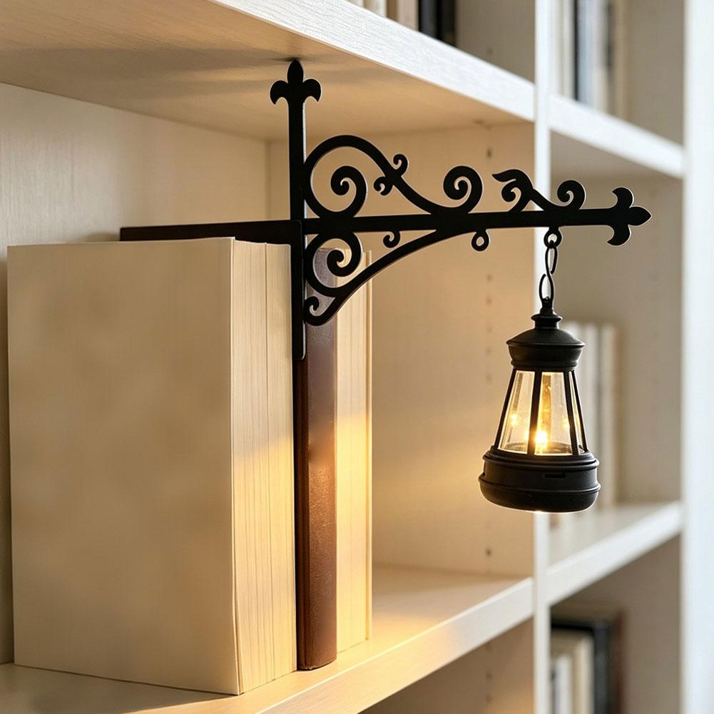 レトロゴシックブックシェルフランプライブラリーランタンLED - Lighting Decor For Home のレビューと価格